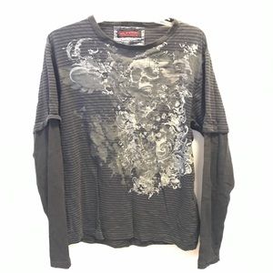 Black long sleeve shirt